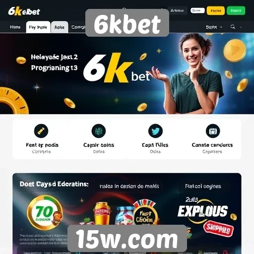 Promoções e bônus disponíveis no 6kbet